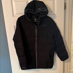 Under Armour Black Hooded Jacket